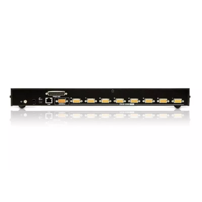 ATEN Switch KVM sobre IP VGA USB - PS/2 de 8 puertos con puerto USB periférico