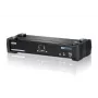 ATEN Switch KVM DVI Dual Link USB de 2 puertos con audio y hub USB 2.0 (cable KVM incluido)