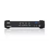 ATEN Switch KVM DVI Dual Link USB de 4 puertos con audio y hub USB 2.0 (cable KVM incluido)