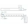 ATEN Switch KVM HDMI 4K USB 3.0 de 8 puertos, 4096 x 2160 píxeles, 4K Ultra HD, 9,77 W, negro