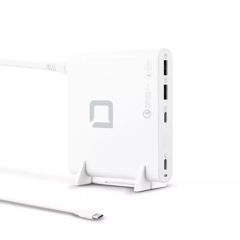 Cargador para dispositivos móviles DICOTA D31893 función de carga rápida interior blanco