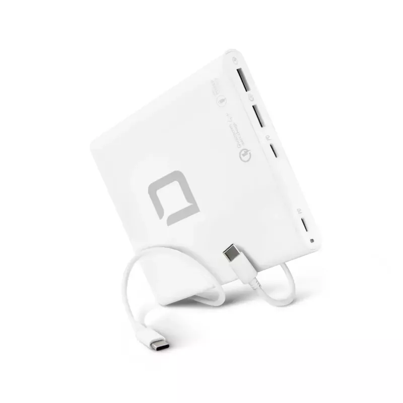Cargador para dispositivos móviles DICOTA D31893 función de carga rápida interior blanco