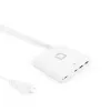 Cargador para dispositivos móviles DICOTA D31893 función de carga rápida interior blanco
