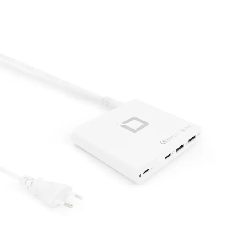 Cargador para dispositivos móviles DICOTA D31893 función de carga rápida interior blanco