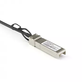 StarTech.com Cable de conexión directa Twinax de 1m 10G SFP+ a SFP+ compatible con Dell EMC DAC-SFP-10G-1M – DAC de cobre SFP+ 10GbE 10 Gbit/s módulo Mini-GBIC/transceptor pasivo de bajo consumo DAC