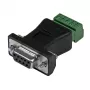 StarTech.com Adaptador serie RS422 RS485 DB9 a regletas de conexión