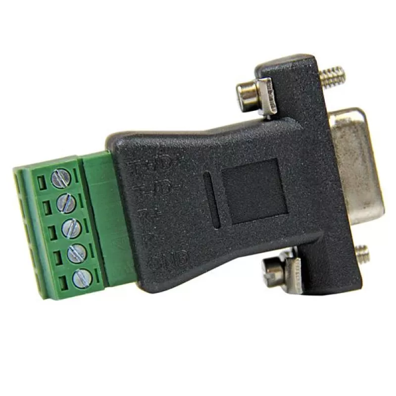 StarTech.com Adaptador serie RS422 RS485 DB9 a regletas de conexión