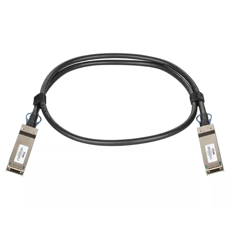 Cable de conexión directa QSFP28 pasivo 100G de 1 metro D-Link