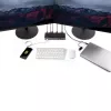 Estación de acoplamiento universal para portátil StarTech.com, dock híbrido USB-C y USB-A, dual 4K DP y HDMI, 60W PD, Mac / Windows / Chrome OS, hub 4x USB 5Gbps, GbE