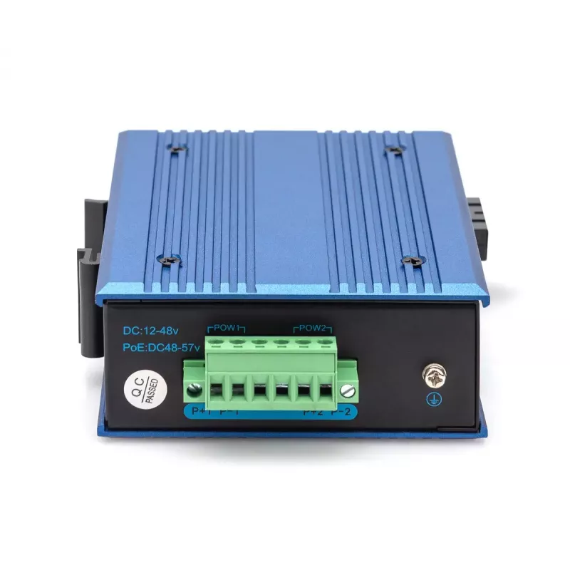 Convertidor de medios Digitus 10/100/1000Base-TX PoE a 1000Base-FX 1000 Mbit/s