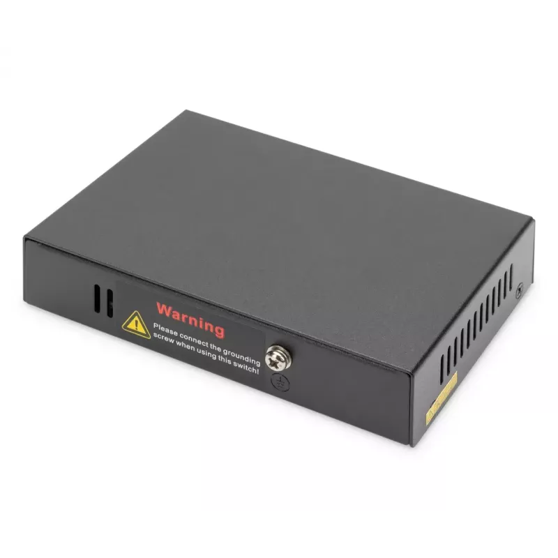 Extensor 4PPoE Gigabit 4 puertos Digitus 802.3at 60W Negro