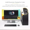 StarTech.com Cable DisplayPort 2.1 de 1m, cable DisplayPort DP80 certificado por VESA con UHBR20/HDR/DSC 1.2a/HDCP 2.2, 16K/8K 60Hz, 4K 240Hz, 80 Gbit/s, cable DP 2.1, cable de monitor UHD, M/M