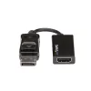 StarTech.com DP2HD4K60S adaptador de DisplayPort a HDMI, 4K 60Hz, 0,215 m, macho/hembra