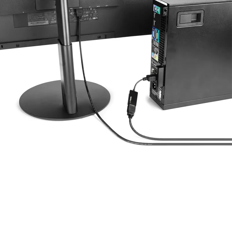 StarTech.com DP2HD4K60S adaptador de DisplayPort a HDMI, 4K 60Hz, 0,215 m, macho/hembra