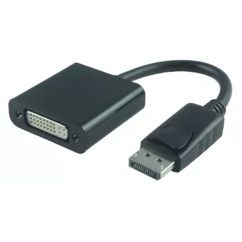 Microconnect DPDVI015 Adaptador de cable de vídeo 0,15 m DisplayPort DVI-I Negro