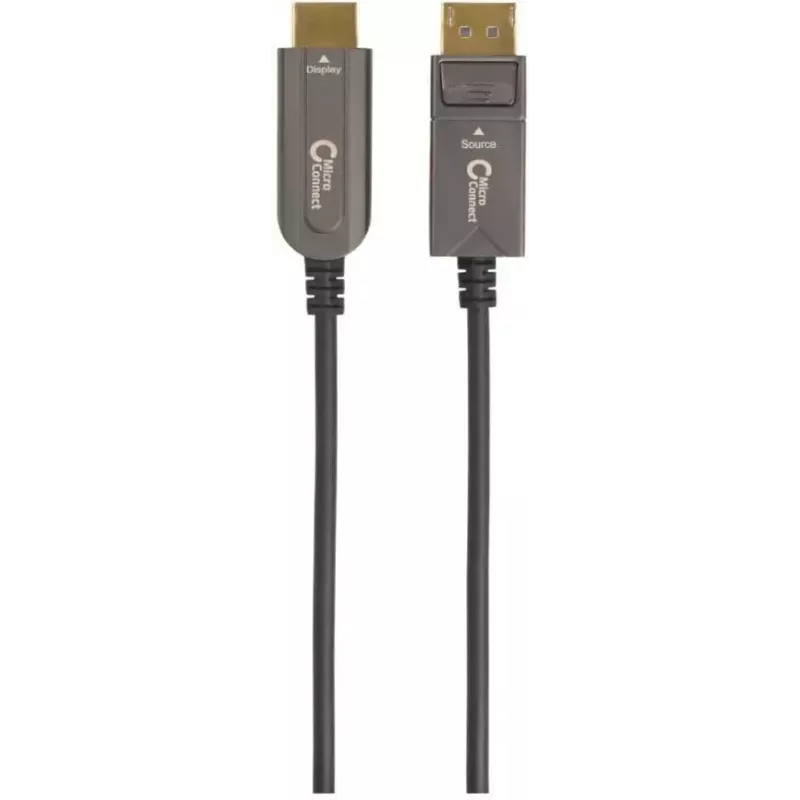 Microconnect DP-HDMI-1000V1.4OP Adaptador de cable de vídeo 10 m DisplayPort HDMI Type-A (estándar) Negro