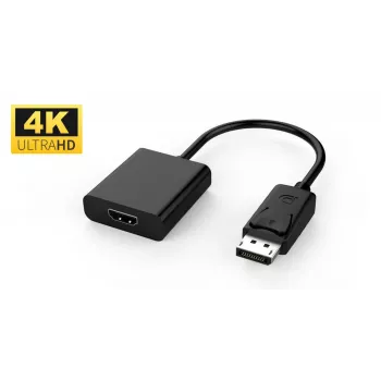Microconnect DPHDMI3 Adaptador de cable de vídeo 0,15 m DisplayPort HDMI Negro
