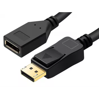 Microconnect DP-MFG-100 Cable DisplayPort 1 m Negro