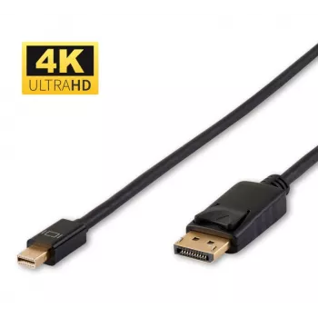 Microconnect DP-MMG-100MB Cable DisplayPort 1 m Mini DisplayPort Negro