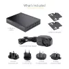 StarTech.com Switch 2.5G no gestionado – Switch Gigabit de 5 puertos – Switch Ethernet 2.5GBASE-T no gestionado – Splitter Ethernet – Montaje en carril DIN o pared – Multi-Gigabit – Auto-MDIX – 9K Jumbo
