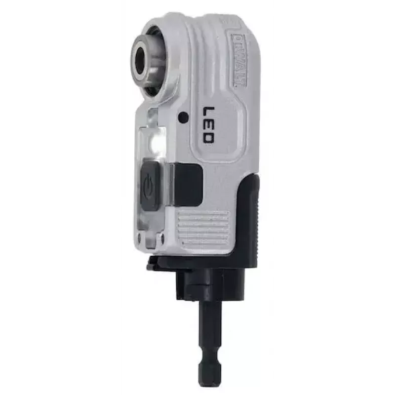 DeWalt DTLRA-QZ adaptador angular hexagonal de 1/4" con LED