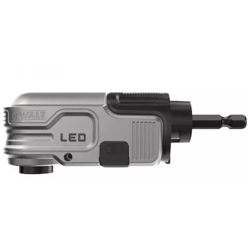DeWalt DTLRA-QZ adaptador angular hexagonal de 1/4" con LED