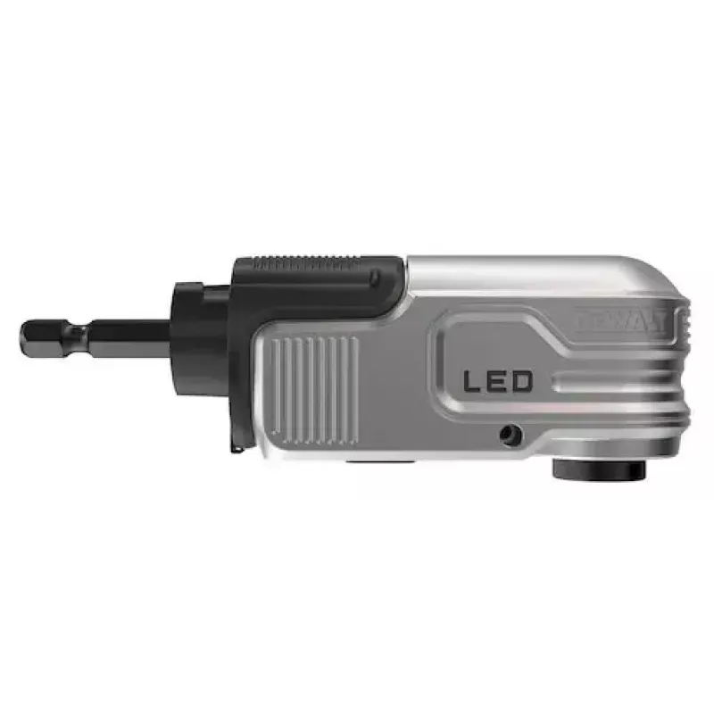 DeWalt DTLRA-QZ adaptador angular hexagonal de 1/4" con LED