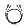 StarTech.com Cable KVM DisplayPort y USB 5 Gbit/s de 6ft (1,8 m), 4K 60 Hz, cable combinado DP 1.2/USB 3.0 universalmente compatible para switches KVM