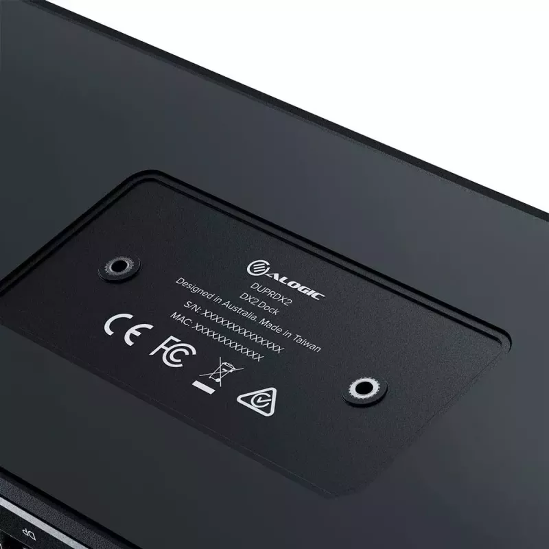 Estación de acoplamiento ALOGIC DX2 Dual 4K Display