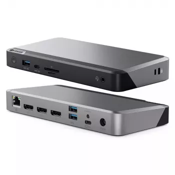 Estación de acoplamiento ALOGIC MX3 USB-C TripleDisplay 100W Power Delivery