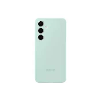 Funda de silicona Samsung Galaxy S24 FE color menta