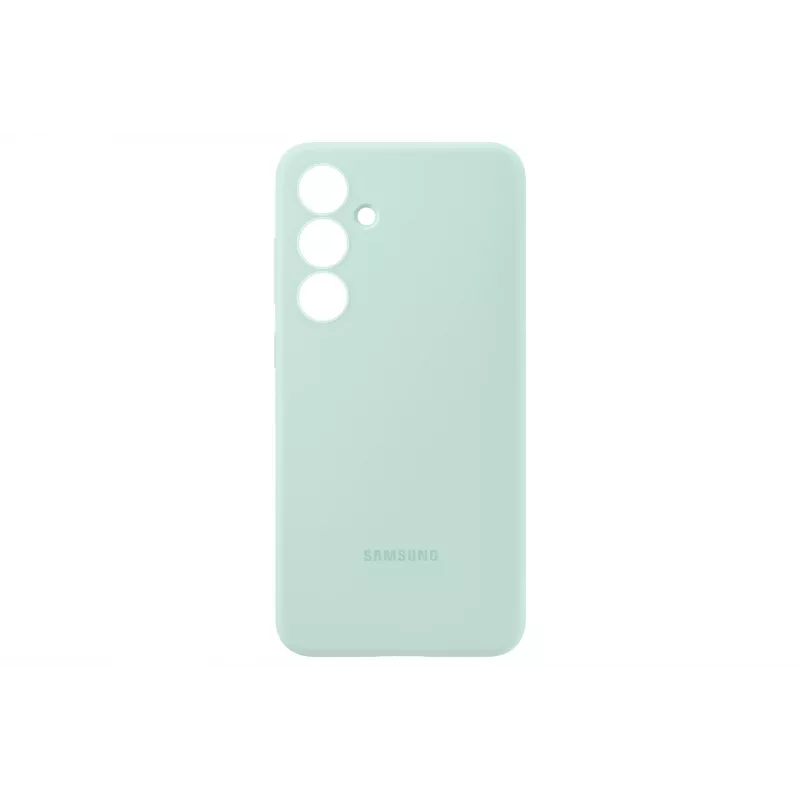 Funda de silicona Samsung Galaxy S24 FE color menta