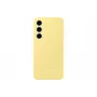 Funda Samsung Galaxy S24 FE Silicone Case amarilla monocromática
