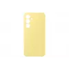 Funda Samsung Galaxy S24 FE Silicone Case amarilla monocromática
