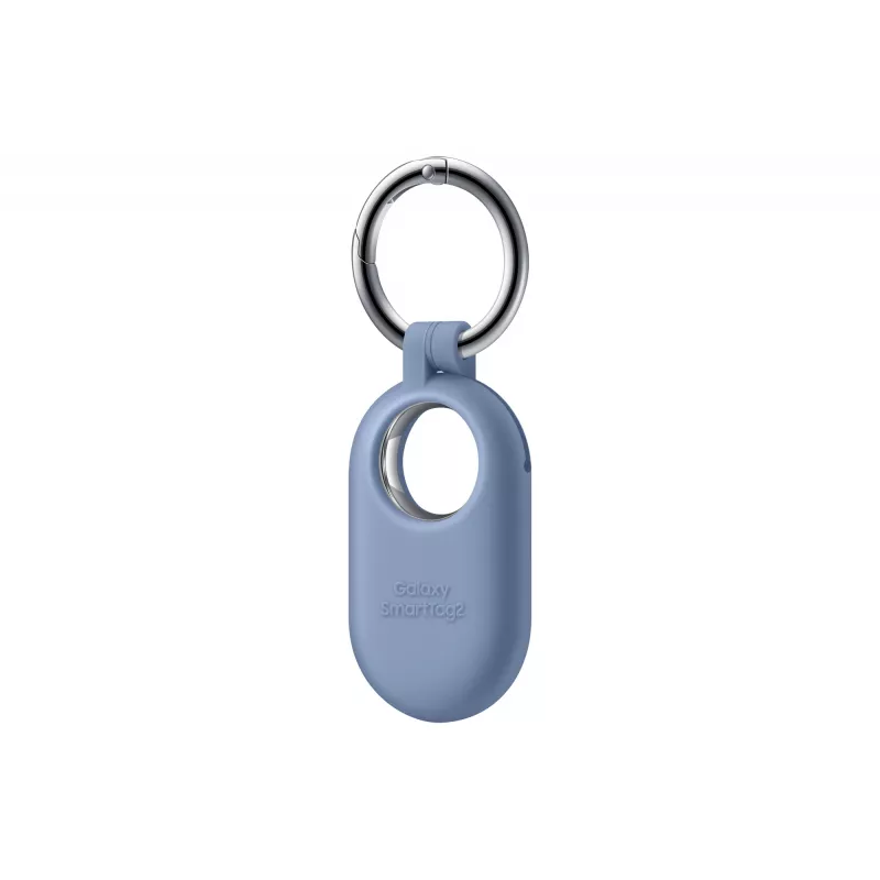 Samsung EF-PT560CLEGWW funda de silicona con anilla mosquetón para Galaxy SmartTag2, azul