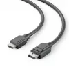 Cable DisplayPort a HDMI ALOGIC EL2DPHD-02 2 m transmisión de vídeo y audio de alta calidad