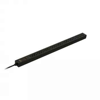 APC Easy Rack PDU, Basic, 0U, 1 fase, 3,7kW, 230V, 16A, 20 x C13 y 4 x C19 tomas de corriente, entrada IEC60309 2P+E