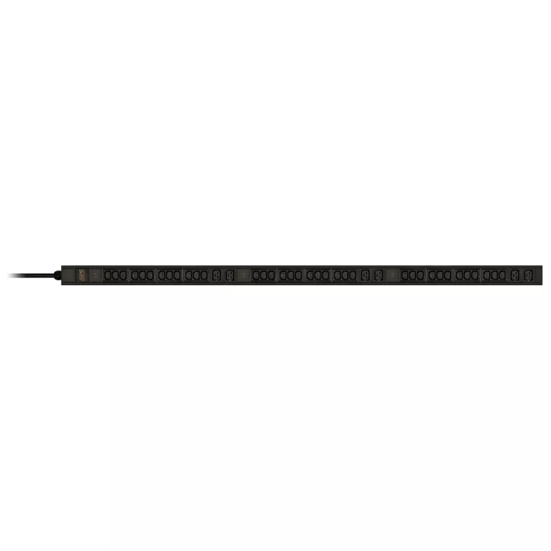PDU APC Easy Rack, Basic, 0U, trifásica, 11 kW, 230 V, 16 A, 36 tomas C13 y 6 tomas C19, entrada IEC60309 3P+N+PE