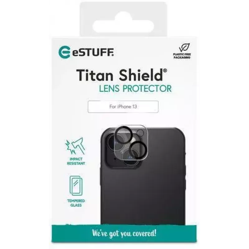 Protector de cámara eSTUFF ES501010 transparente vidrio templado 0,33 mm