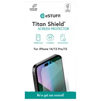 Protector de pantalla para móvil eSTUFF ES501350 protector de pantalla transparente Apple 1 ud.