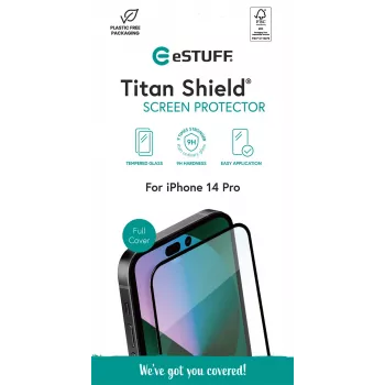 Protector de pantalla/trasera para móvil eSTUFF ES501361 protector de pantalla transparente Apple 1 ud.