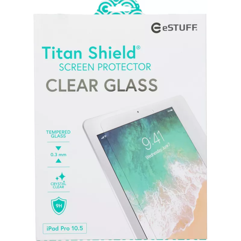 Protector de pantalla eSTUFF iPad Air 10.5 2019/Pro 10.5 - transparente