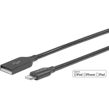 eSTUFF ES601165 Cable Lightning 1,5 m gris