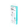 Cable Lightning eSTUFF ES601170 1m USB-A 2,4A 5V blanco