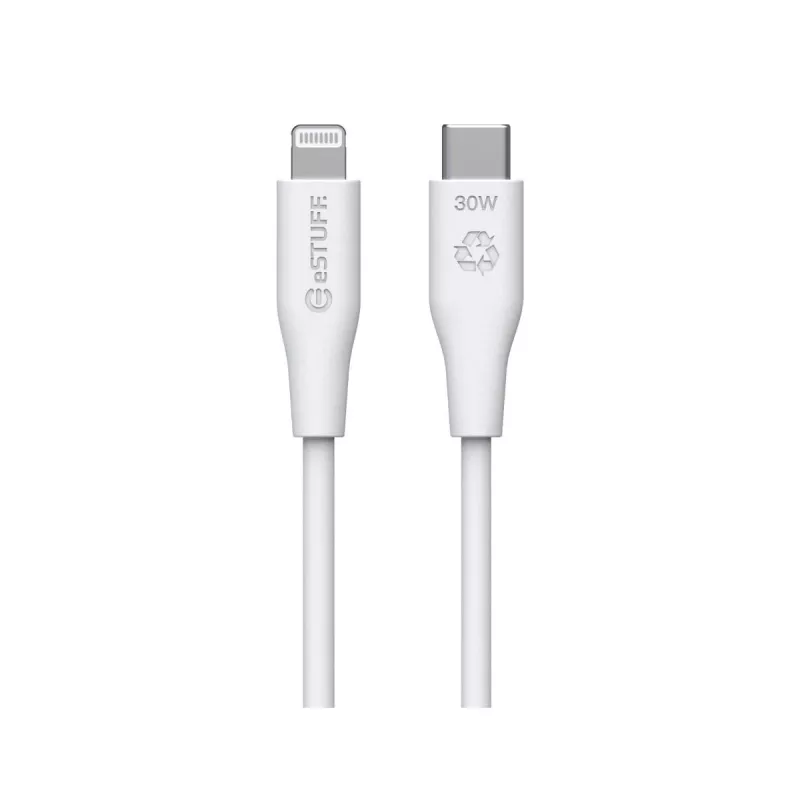 Cable Lightning eSTUFF ES602170 1m USB C 2.4A 5V certificado GRS