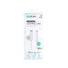 Cable Lightning eSTUFF ES602270 3m USB-C 2,4A blanco