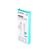 Cable Lightning eSTUFF ES602270 3m USB-C 2,4A blanco