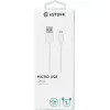 eSTUFF ES603007 Cable USB USB 2.0 1 m USB-A a Micro-USB-B Blanco