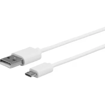 eSTUFF ES603007 Cable USB USB 2.0 1 m USB-A a Micro-USB-B Blanco