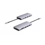 eSTUFF ES623009 Hub de interfaces USB 3.2 Gen 1 (3.1 Gen 1) Type-C 5000 Mbit/s Gris